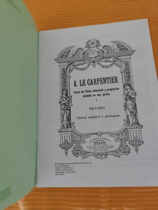 Curso de piano Le Carpentier 1