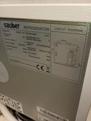 Frigorífico Sauber 40L Compacto