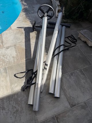 Enrollador Lona Térmica Piscina 5,50m