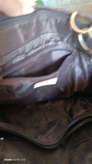 Borsa Louis Vuitton marrone con fiocco
