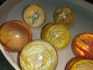 Ocasion ! Lote 9 pelotas saltarinas monstruos 90´s