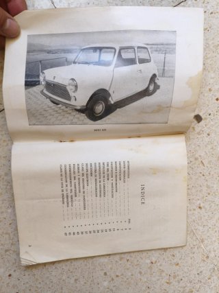 Manual del conductor Mini 850, original