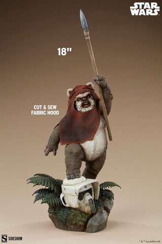 Star Wars Ewok El Retorno del Jedi 46 cm Sideshow