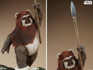 Star Wars Ewok El Retorno del Jedi 46 cm Sideshow