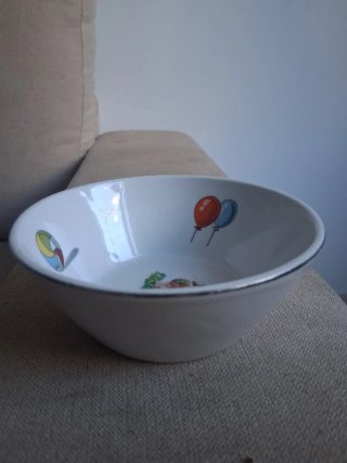 Cuenco infantil vintage porcelana