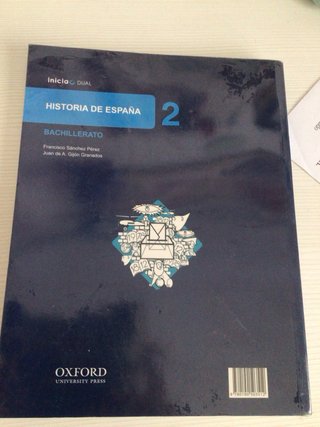 Historia de España, Bachillerato 2