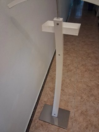 Galán de noche madera y metal