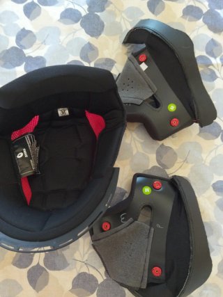 Interior Casco Shiro SH605 Talla M