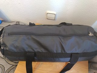 Bolsa de viaje Jameson negra y verde