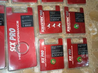 Lote Recambios SCX - Scalextric Pro