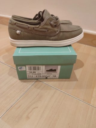 Zapatillas Náutica Verde Talla 38
