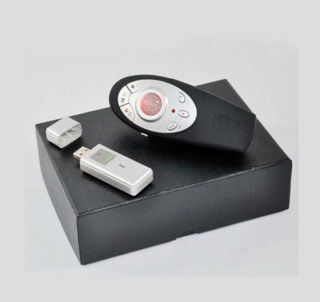 Presentador power point con receptor USB proyector