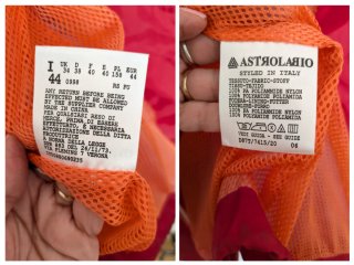 Chubasquero rojo con capucha Astrolabio