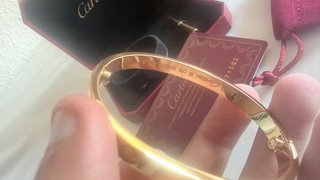 Pulsera Cartier Love Oro