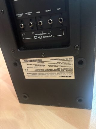 Bose acoustiman serie 10 serie II Home Cinema