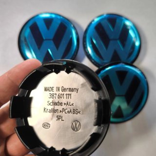 TAPABUJES VW 65mm - EMBLEMA LLANTAS VOLKSWAGEN