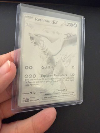 Reshiram EX WHT 173/086 Carta Pokémon