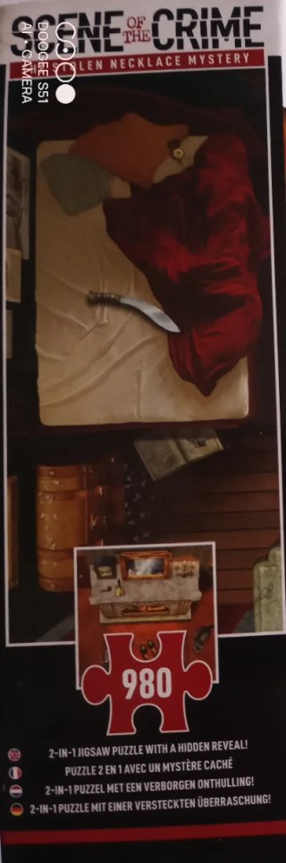 Puzzle Escena del Crimen 980 piezas