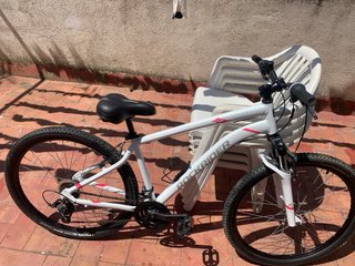 Bicicleta Montaña Rockrider 100 Blanca