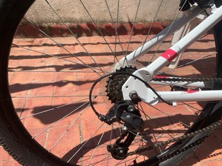 Bicicleta Montaña Rockrider 100 Blanca