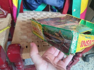caja 80 insectos goma vintage kiosco años 70 80