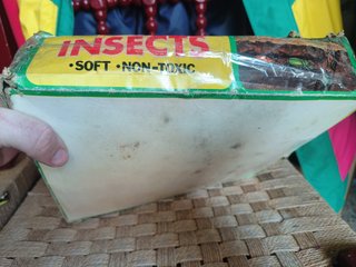 caja 80 insectos goma vintage kiosco años 70 80