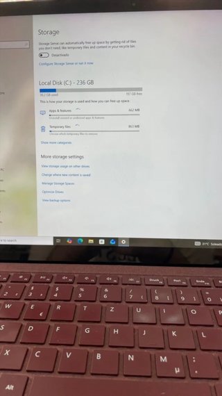 Microsoft Surface Laptop 256GB i5 8GB RAM