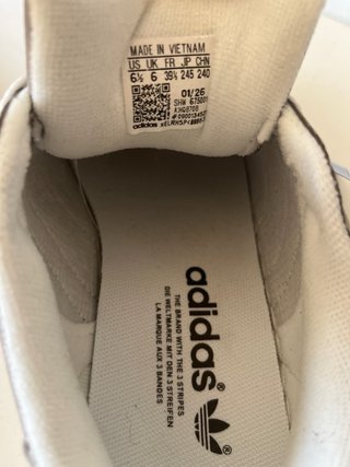Zapatillas Adidas Campus Grises y Blancas Unisex