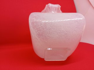 Vaso Murano Vetro Paolo Rubelli Anni '80