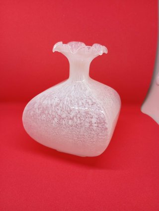 Vaso Murano Vetro Paolo Rubelli Anni '80