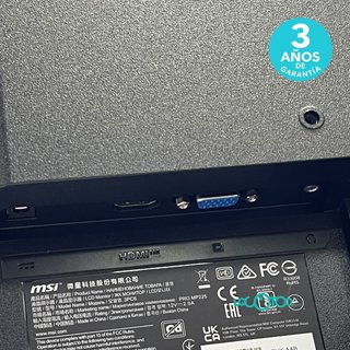MSI PRO MP225 22 1080p 100Hz Monitor