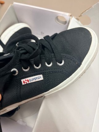 Zapatillas Superga Negras talla 38
