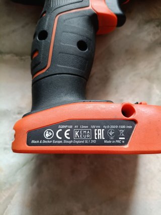Taladro Black+Decker Litio