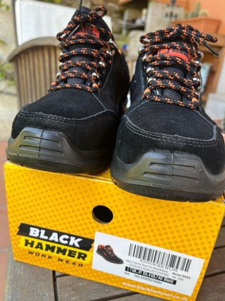 Zapatos seguridad Black Hammer sin estrenar