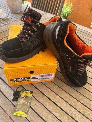 Zapatos seguridad Black Hammer sin estrenar