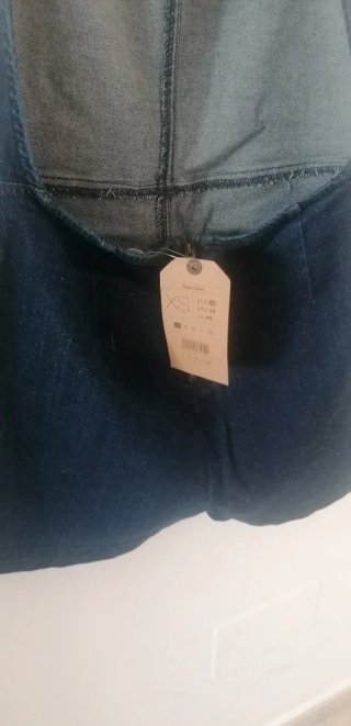 Peto corto vaquero azul