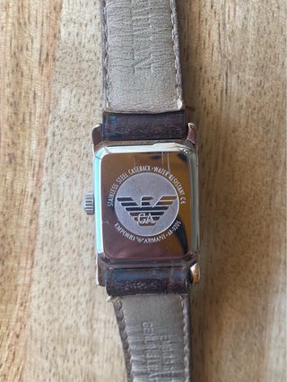 Reloj Emporio Armani Mujer Marrón/Plata