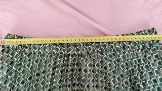 Preciosa falda larga plisada estampada