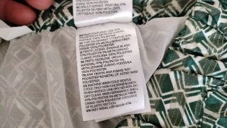 Preciosa falda larga plisada estampada