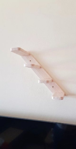Escalera para gato de madera (2 unidades)