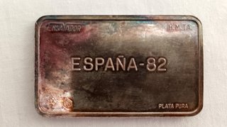 Placas conmemorativa de  MUNDIAL "ESPAÑA-82"