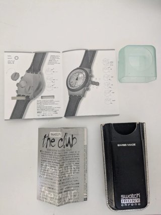 Swatch Irony Chrono Orologio con Bracciale Metallico