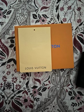 Billetera Louis Vuitton Negra/Gris