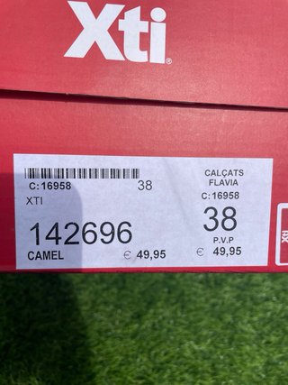 Sandalias cuña Xti Talla 38