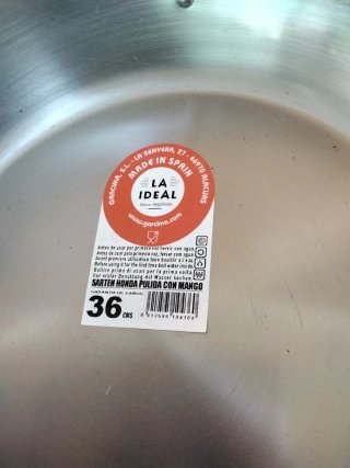 Sartén Grande La Ideal 36cm.