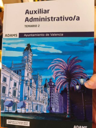 Temario auxiliar administrativo ayuntamiento vlc