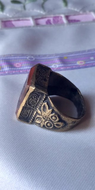 Anello sigillo antico afghano mm 19,7