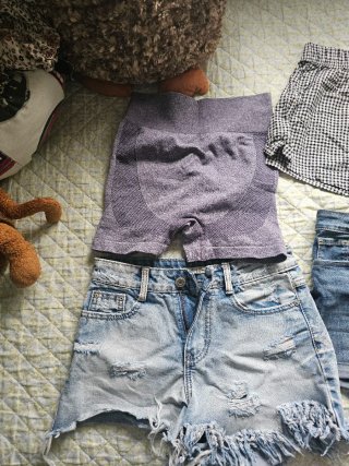 Pack de pantalones largos y cortos