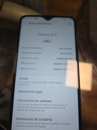 Samsung Móvil Negro