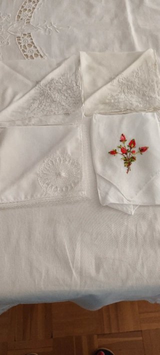 Sciarpe da donna ricamate con fiori